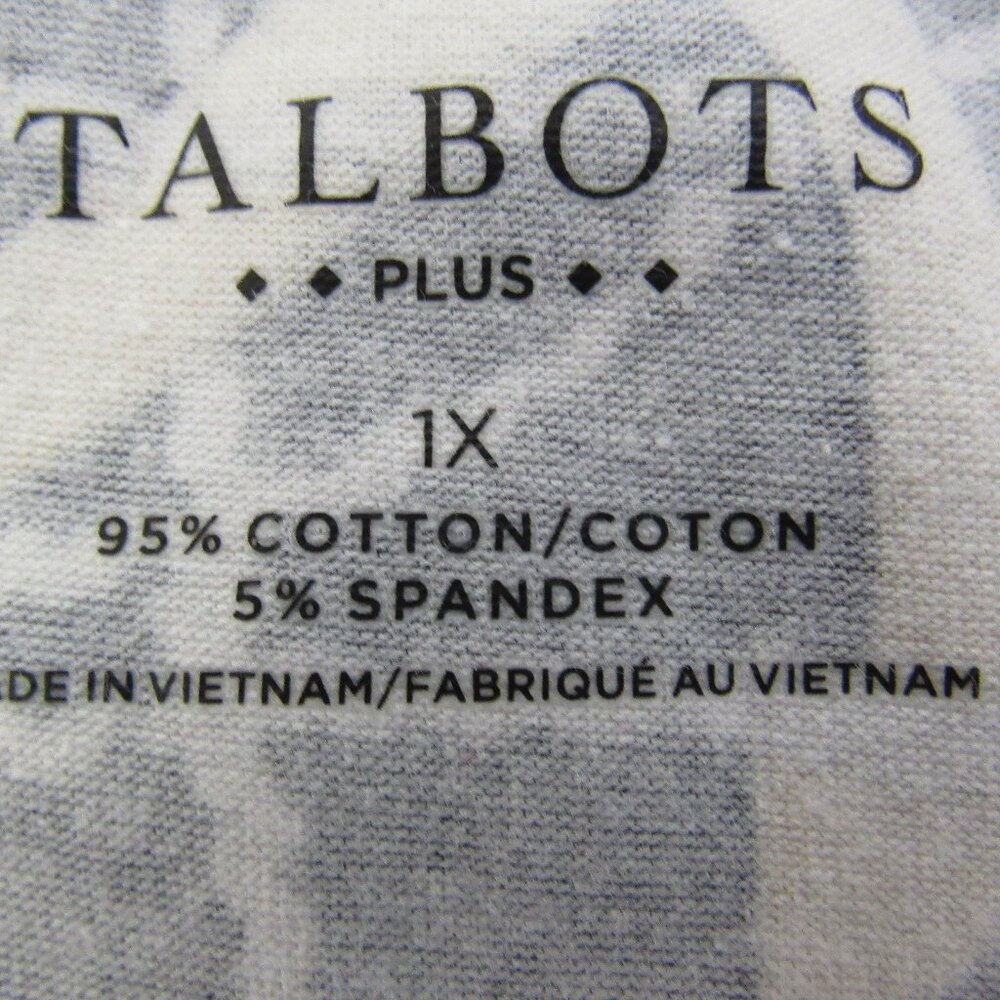 Nwt Talbots Nautical Print Top Plus Size 1x - image 8
